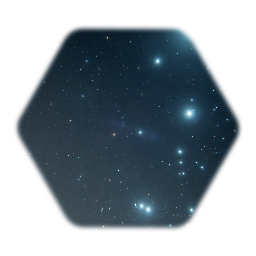 Blue Starfield Deep space