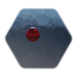 Christmas Decoration: Red Bauble - 20/12/2018