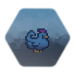 Stardew Valley blue chicken