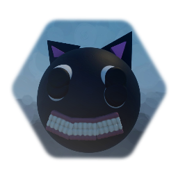 Cartoon cat Head sculpt