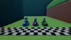 Track Villoland kart Race mini game Meta runner 3D adventure