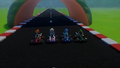 Melony circuit Meta runner racing 4 Shrek