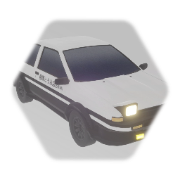 Trueno AE86 from initial d (working drift car) 2.0