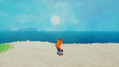 Remix of Crash Bandicoot poster i made.