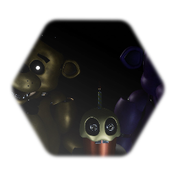 Added better gold Advanced fnaf 1/team vr model pack