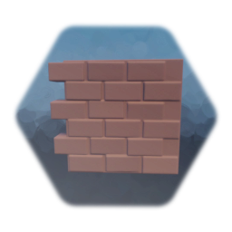 Brick Wall Part - basic unpainted