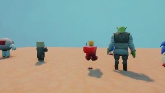 Meme characters selection