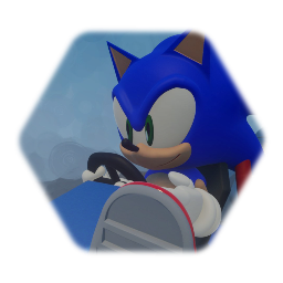 Sonic (Kart Puppet)