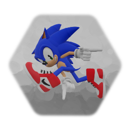 Sonic The Hedgehog - Air Jordans 1 Retro High Nike Shoes