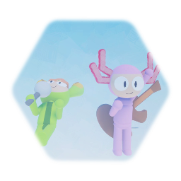 Paraggy And Axolammy