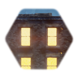 Remix of Textured Beatup Background Building