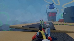 Spongebob with a gun