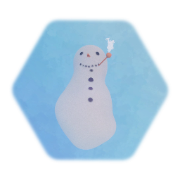 Lumpy the snowman