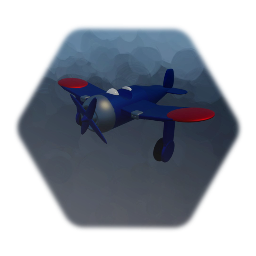 Red Fighter Plane - 4/23/2020