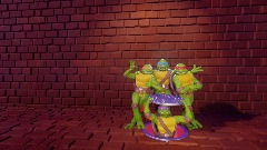 Classic Ninja Turtles showcase VR and Non VR