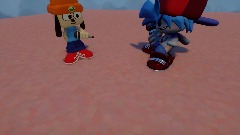 Bf and Parappa  fun rap