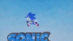Sonic adventure tittle but classic Sonic