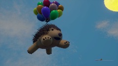 Hedgehog Takes to the Skies