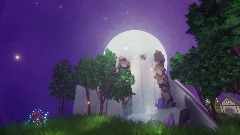Moonlight Waterfall