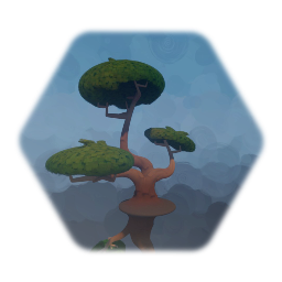 Stylized Tree, Large Bendy (Flippable)