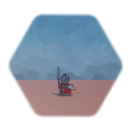 2d knight character (animated)