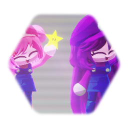 Natsuki & Yuri! (Mario Skin)