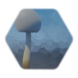 Fluffy mushroom