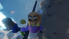 Wario noclips out of reality