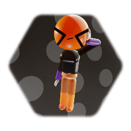 Explosion Orange Girl