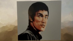 Bruce Lee painting