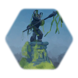 Ancient Hero Statue (K'dorak)