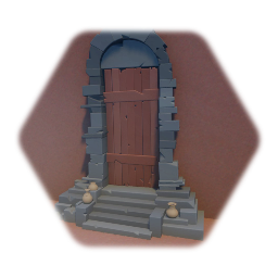 Wooden door
