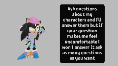 Ask Questions About My Characters