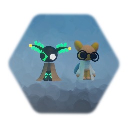 A digibug and a beebun