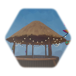Beach info hut