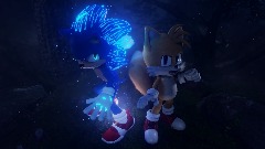 MOVIE SONIC & TAILS · <pink>ART SHOWCASE