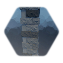 Stone Wall Segment Edge