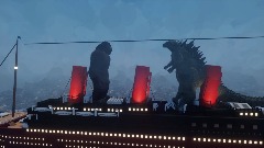 A short scene from Godzilla vs kong