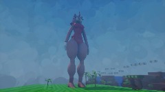 Giantess Growth Amy Rose V2 In Green Hill zone with Sonic