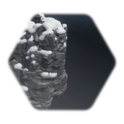 Snowy Cliff