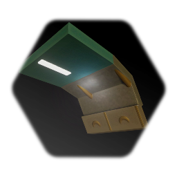 Sci-fi Ceiling Hallway  Tile