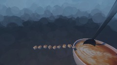 I think theres something in my Cappuccino
