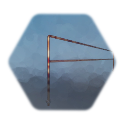 Rusty Metal Handrail