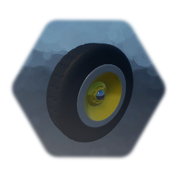 Noddy's car tyre