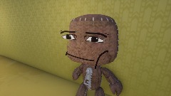 Saccboy enters the backrums PORT 2!!11! (he saves his dad)