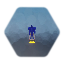 Sa2 Sonic with broken spindash