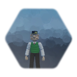 Wallace with Jotaro's hat