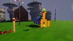 Angry Birds Thomas and friends edition Level 3