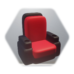 Unexciting Movie Theater Seat