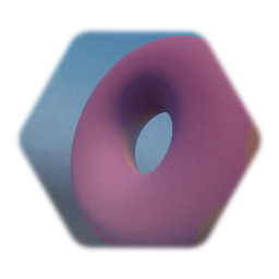 Pink donut